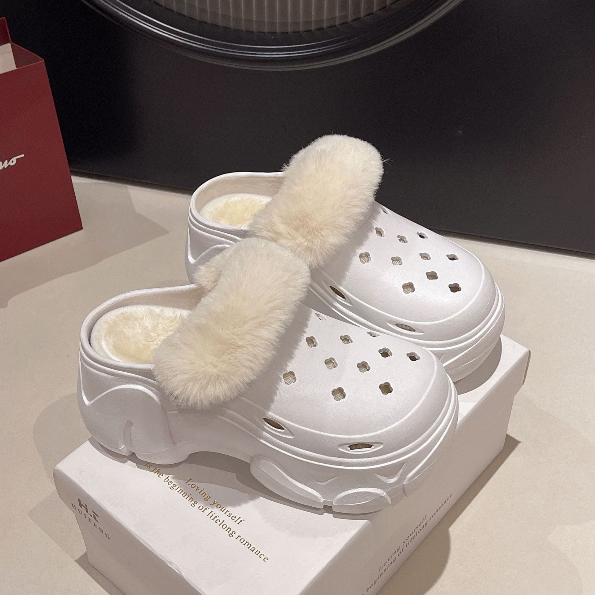Women'S Shoes Clogs - Scarpe da donna con zoccoli foderate