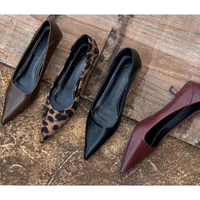 Women'S Shoes Quality - 2024 donne sexy tacchi alti bordeaux
