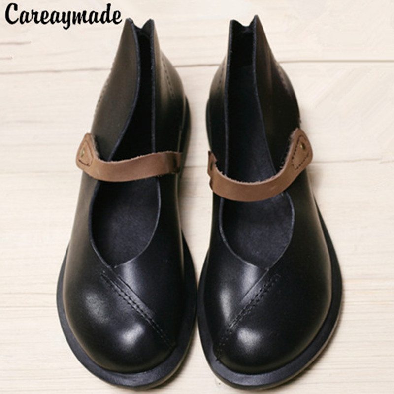 Women'S Shoes Quality - Careaymade-new mezza caviglia corta vera pelle