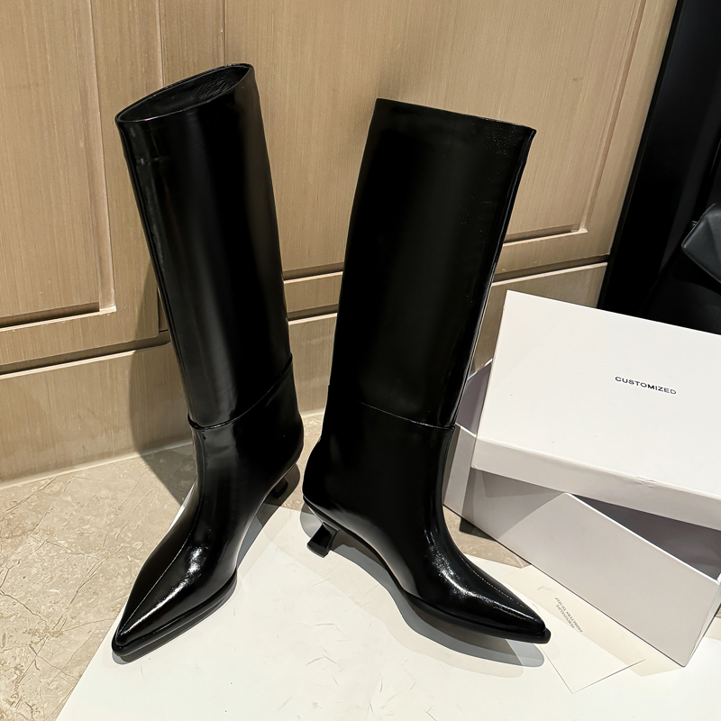 QUTAA Novità di moda Donna Sti - Knee High Boots Women recensione e prezzo