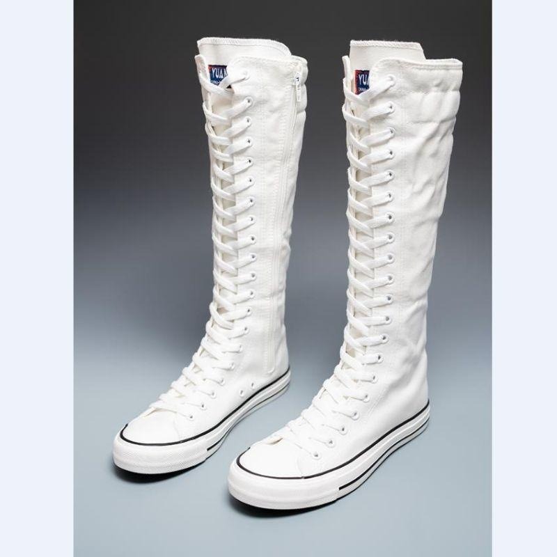 Nuove Scarpe Alte in Tela 2025 - Knee High Boots Women recensione e prezzo