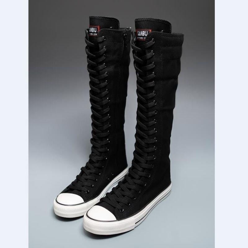 Nuove Scarpe Alte in Tela 2025 - Knee High Boots Women recensione e prezzo