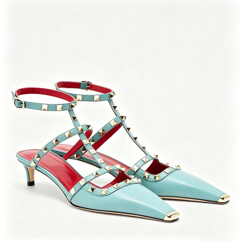 Sandali da donna con tacco bas - Women'S Shoes Quality recensione e prezzo