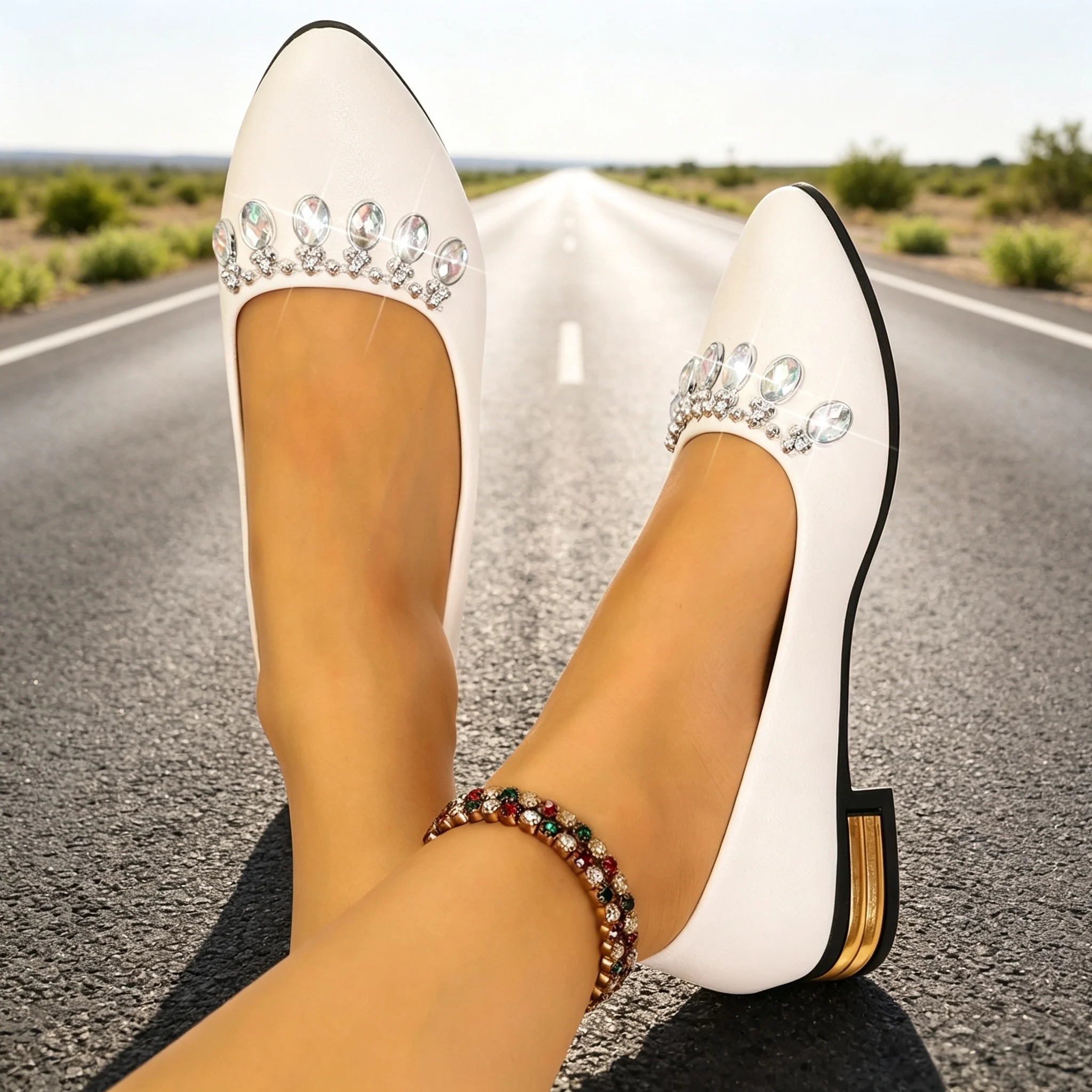 Scarpe Basse da Donna a Punta, - Women'S Shoes Quality recensione e prezzo
