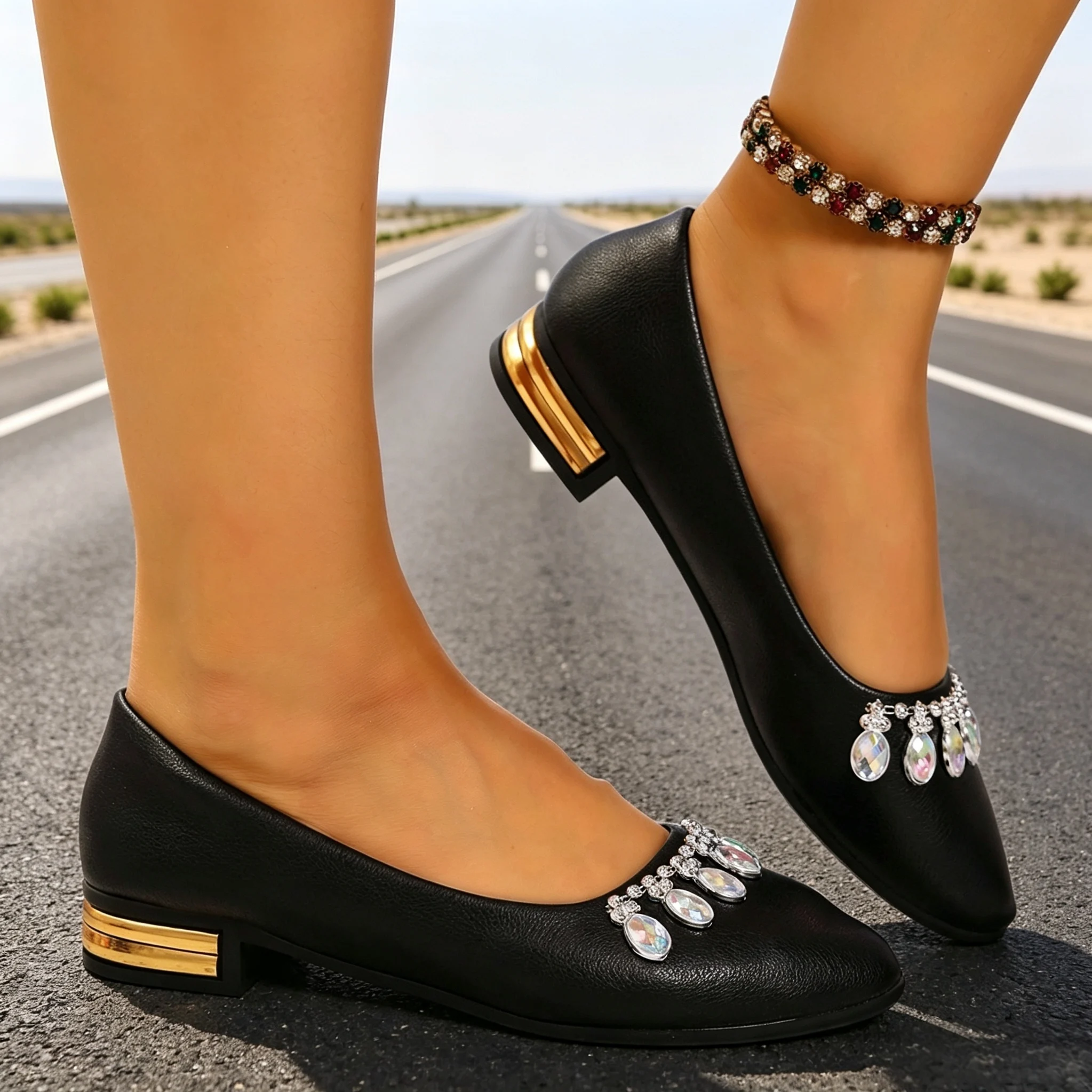 Scarpe Basse da Donna a Punta, - Women'S Shoes Quality recensione e prezzo