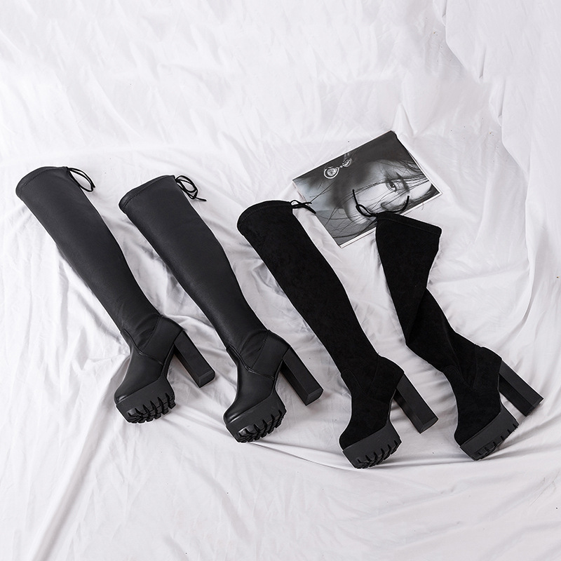 Stivali lunghi al ginocchio da - Sock Boot Women recensione e prezzo