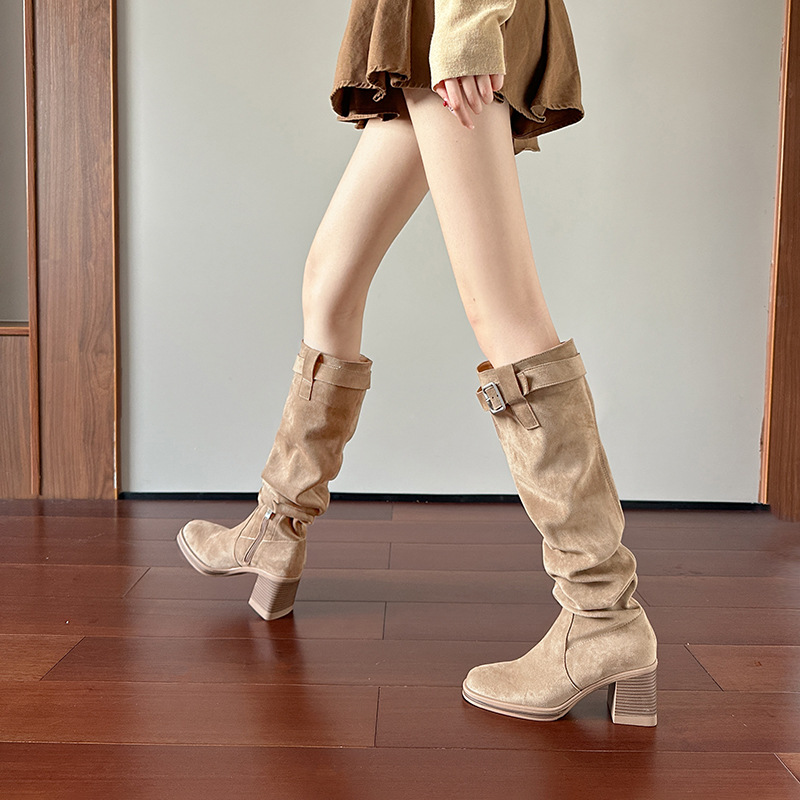 High heeled knee high boots fo - Sock Boot Women recensione e prezzo