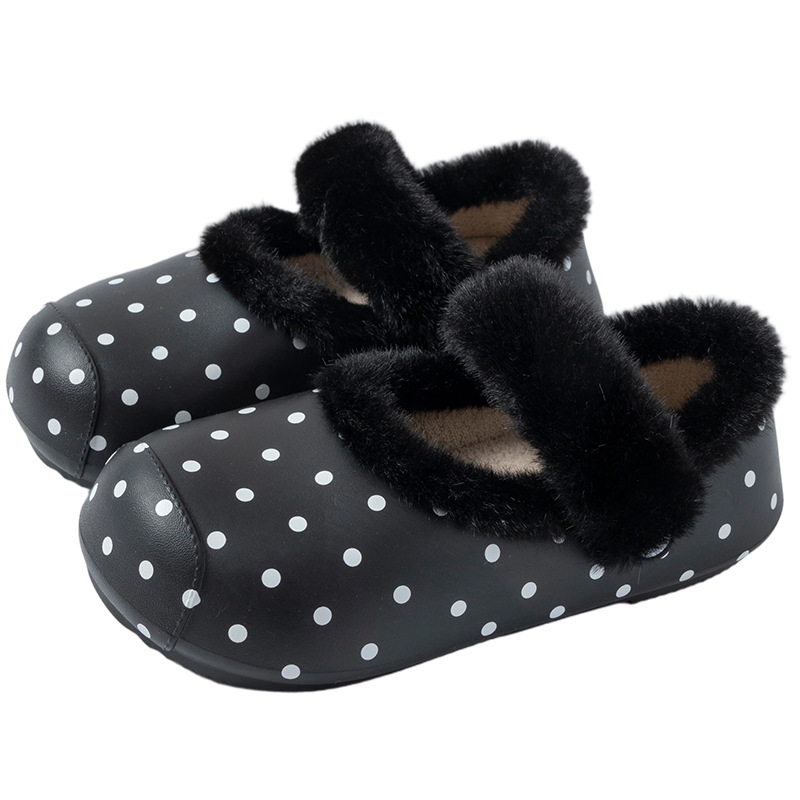 Deliziose zoccoli neri a pois, - Women'S Shoes Clogs recensione e prezzo